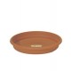Plato redondo terra 8 cm