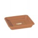 Plato cuadrado terra 19 cm